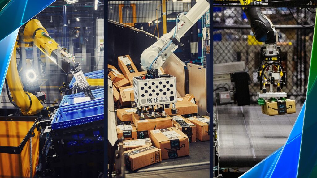 amazon первый полностью автономный мобильный робот