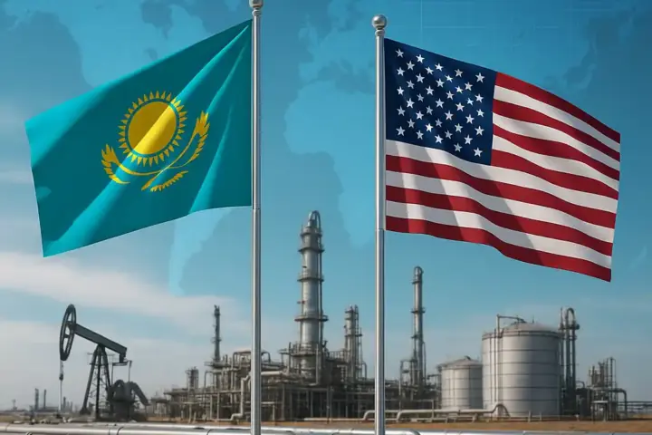 Казахстан и США укрепляют энергетическое партнерство: встреча Ерлана Аккенженова с Дагом Бёргумом на ADIPEC-2025