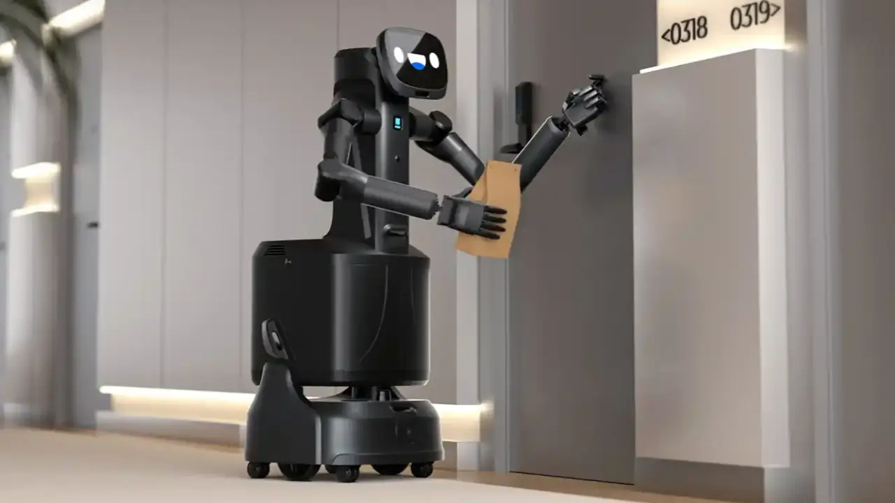 Робот-кентавр FlashBot Arm для отелей и ресторанов