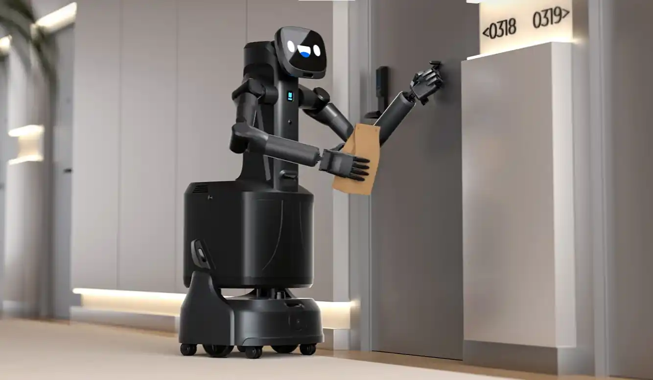 Робот-кентавр FlashBot Arm для отелей и ресторанов